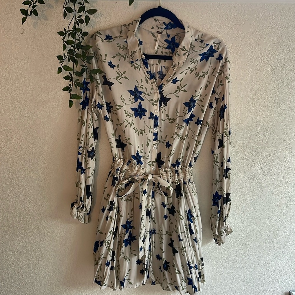 Free People Lighten Up Mini Dress